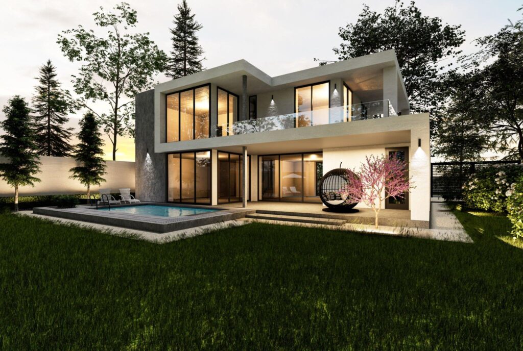 3d residential rendering